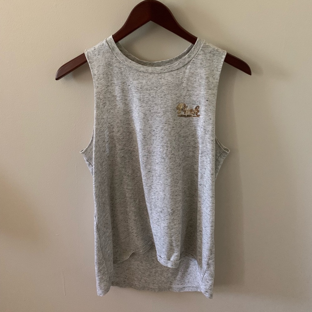 Sparkly muscle tank